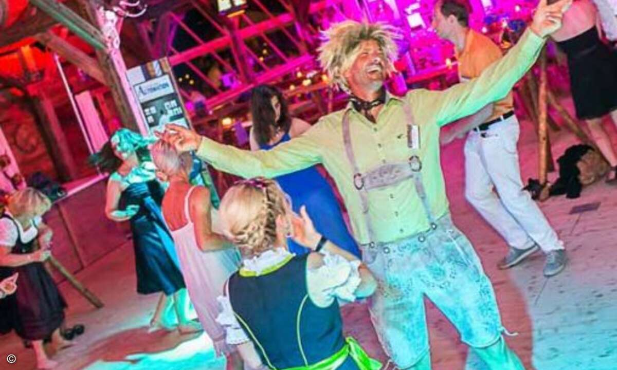 Tanzen bis zum Morgengrauen war beim Sommernachtsfest auch möglich