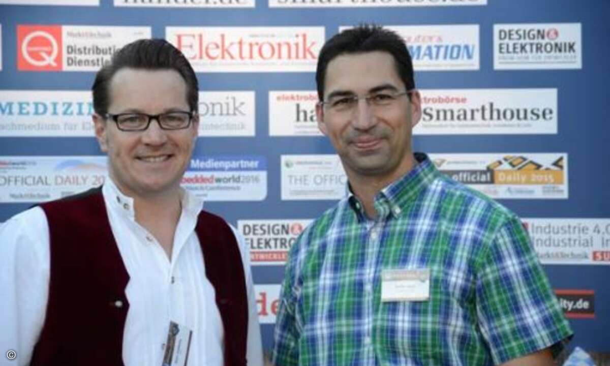Auch Steffen Buck von der DMAG war nach München gekommen
