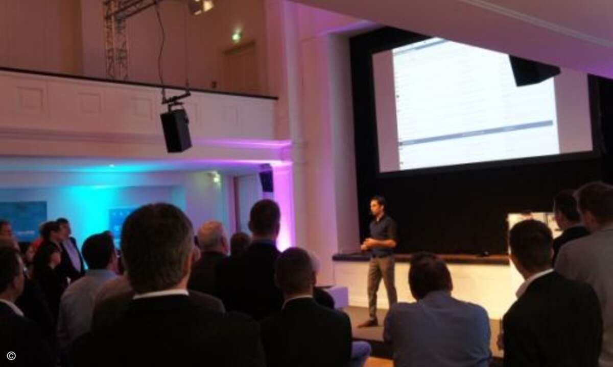 Ein Highlight war die Live Hacking-Session mit Alexander Dörsam von Antago (Bild: CRN)