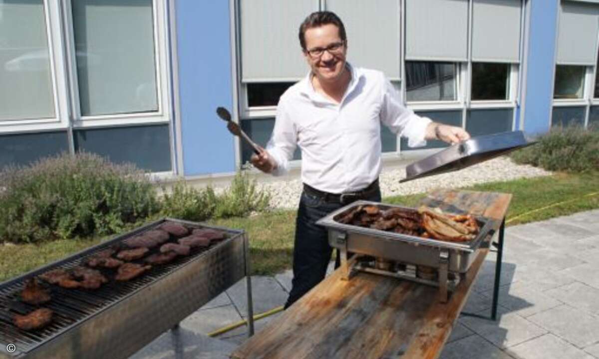 Natural Born Griller: Marc Adelberg von der CRN (Foto: CRN)