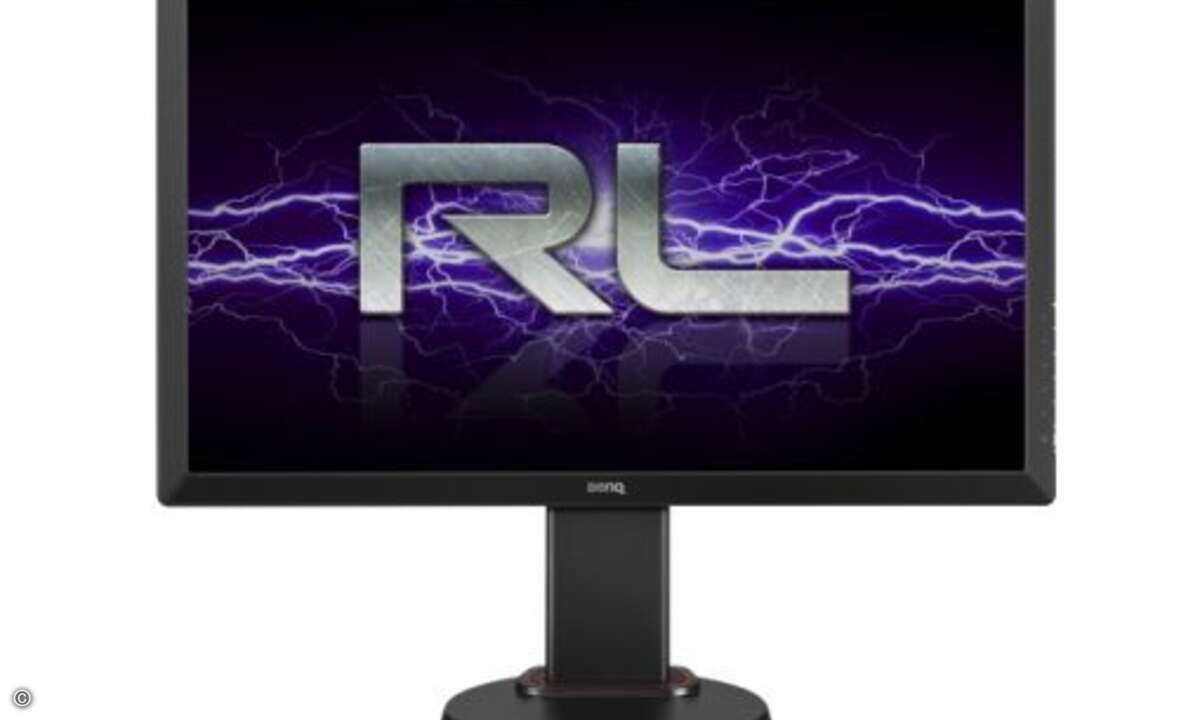 Der Monitor bietet einen Fighting-Modus, in dem die Spielfigur hervorgeboben wird (Foto: BenQ)