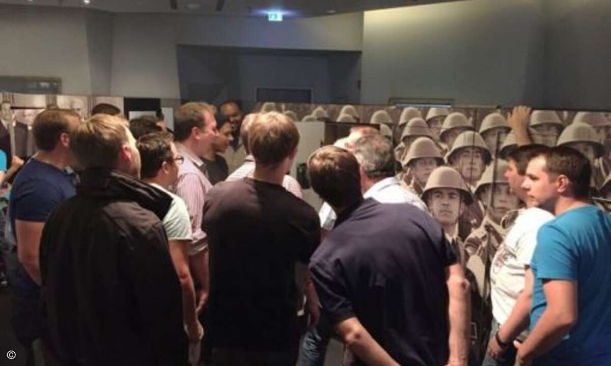 Im DDR-Museum informierten sich die Berlin-Besucher über die Historie der Stadt