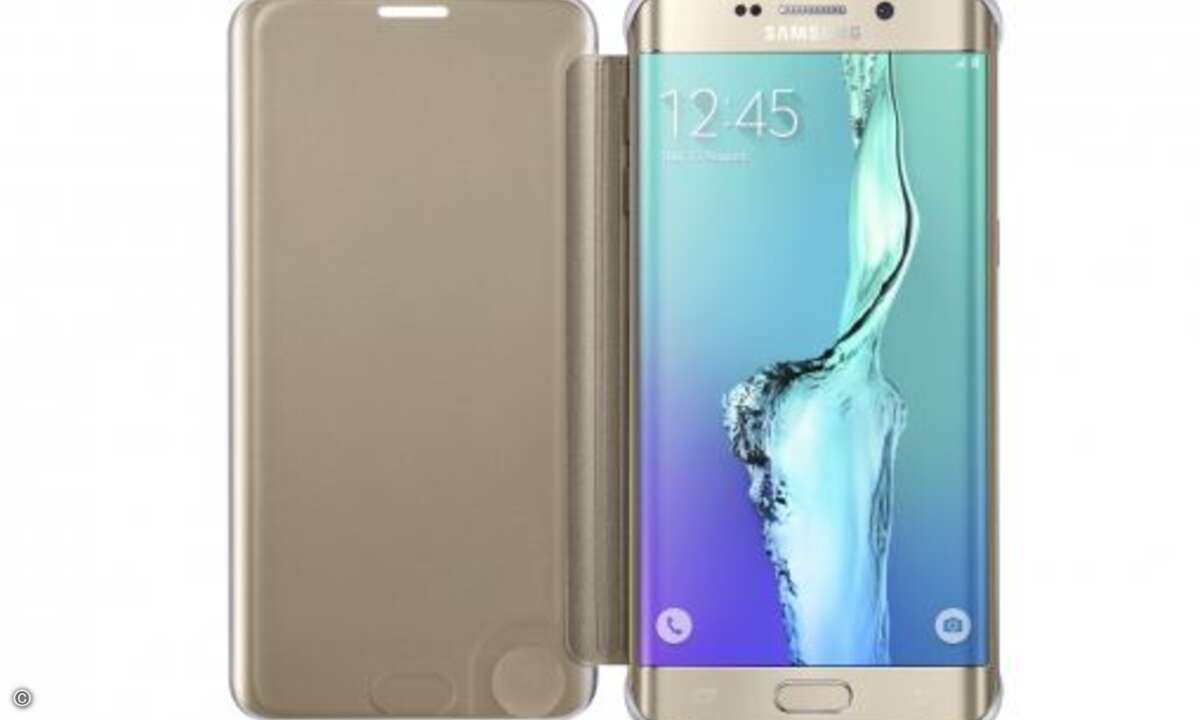 PAssend zur außergewöhnlichen Form des Smartphones...