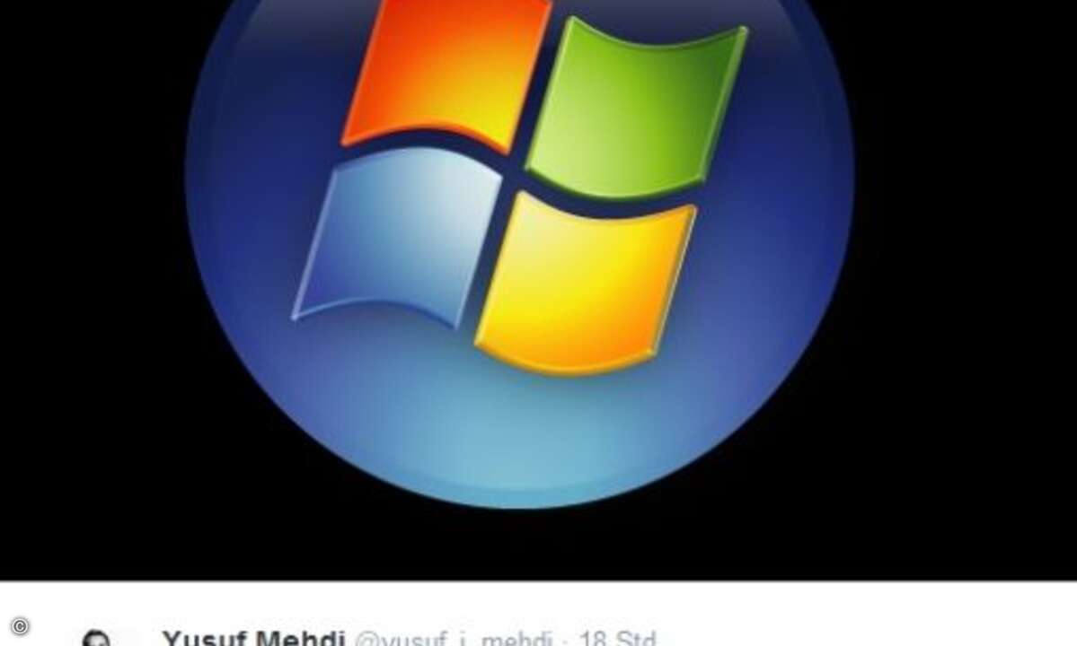 Einige Nutzer haben Windows 10 sogar auf alten Geräten von 2007 installiert (Foto: Yusuf Mehdi via Twitter)