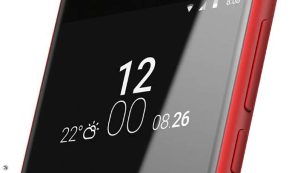 Das SJ1.5 nimmt zwei SIM-Karten auf (Foto: Obi Worldphone)