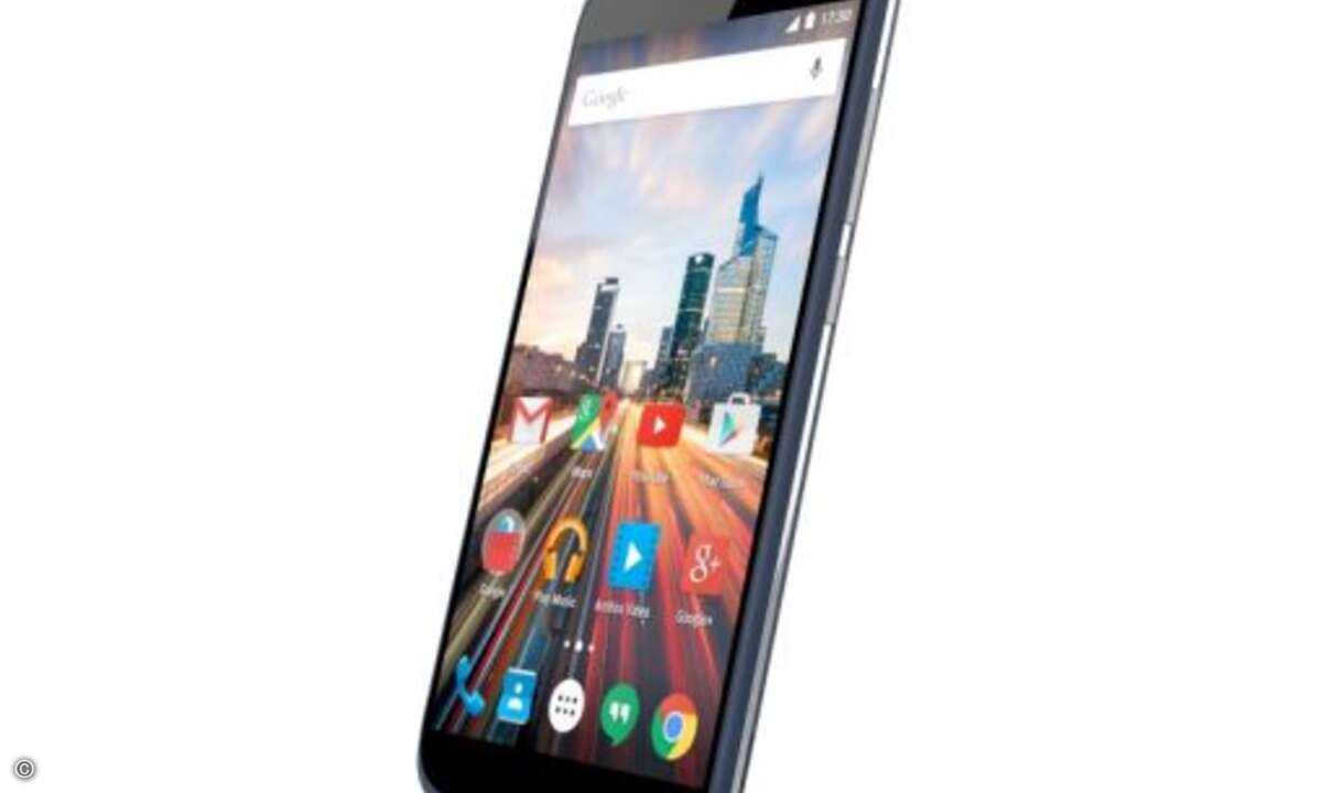Das baugleiche Schwestermodell »Archos 50e Helium« ist mit Android 5.1 Lollipop bestückt (Foto: Archos)