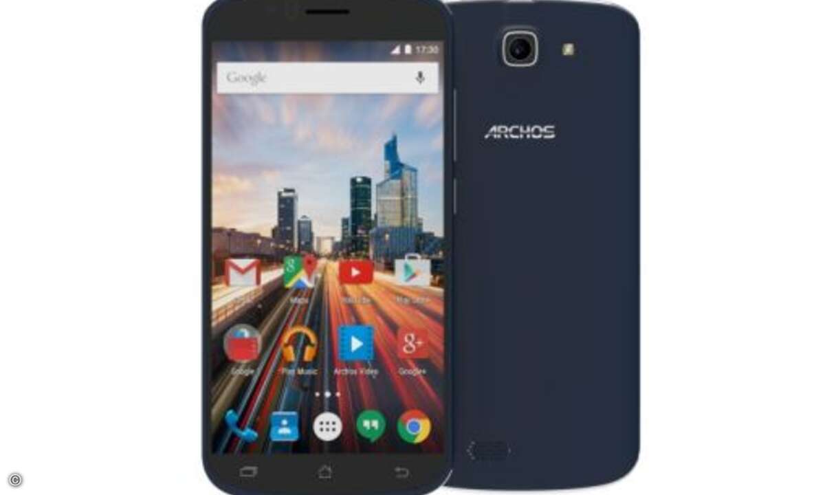 Beide Smartphones sind Einstiegsgeräte mit fünf Zoll und Quadcore-Prozessor (Foto: Archos)