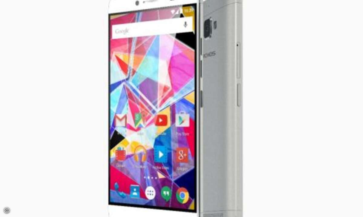 Mit dem »Archos Diamond Plus« zeigt der französische Hersteller auch ein höherwertiges Modell, ebenfalls mit Android 5.1 Lollipop (Foto: Archos)