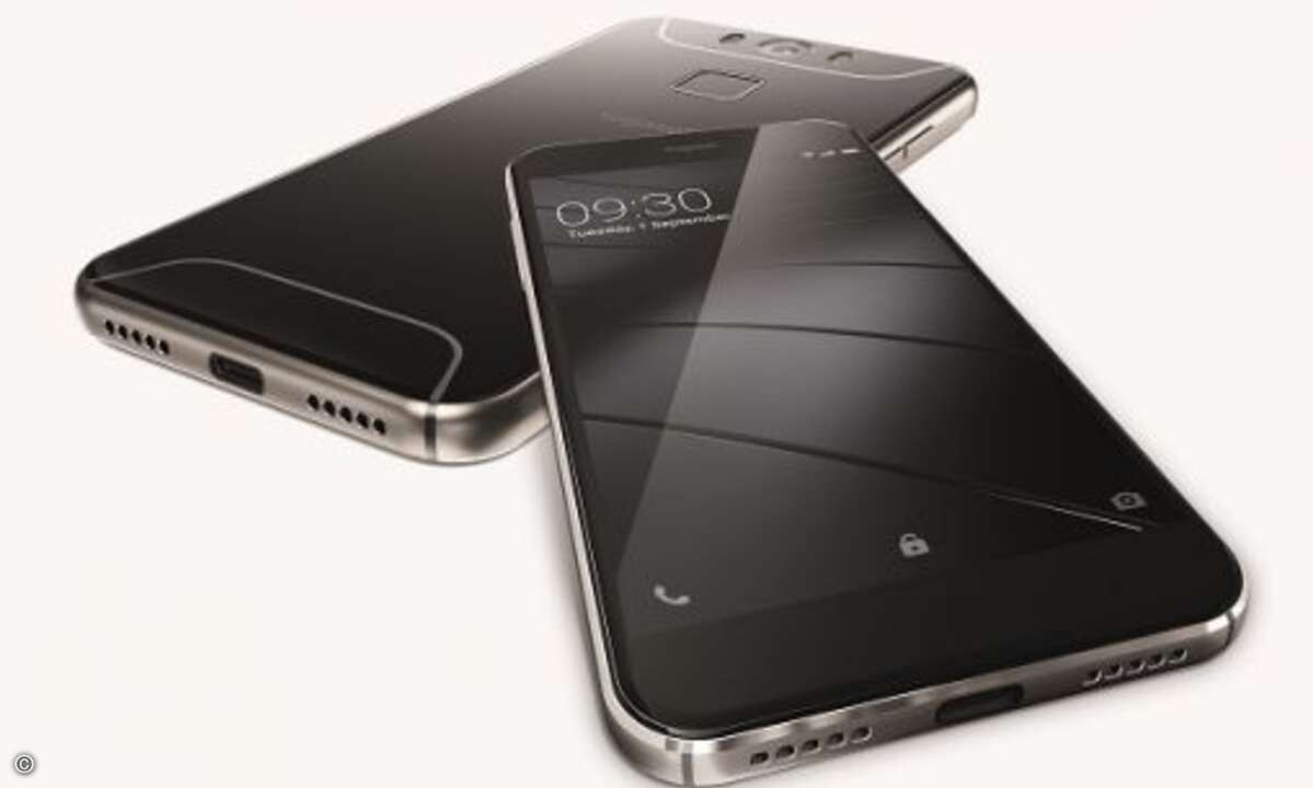 Das Gigaset ME orientiert sich optisch am iPhone 6 (Alle Fotos: Gigaset)