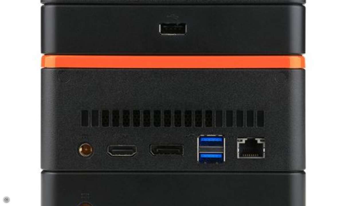 Durch dieses clevere Baukastenprinzip kann der Mini-Rechner auch spontan an neue Aufgaben angepasst werden (Foto: Acer)