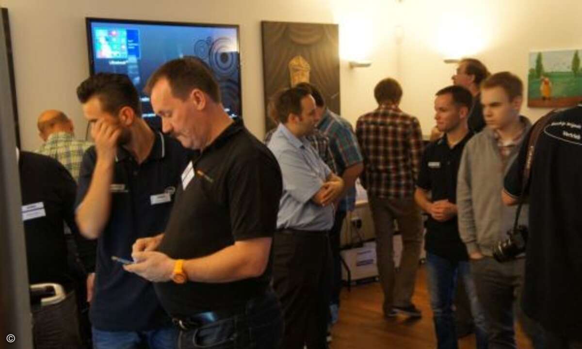 Rege wurde sich auf dem Event ausgetauscht (Foto: CRN)