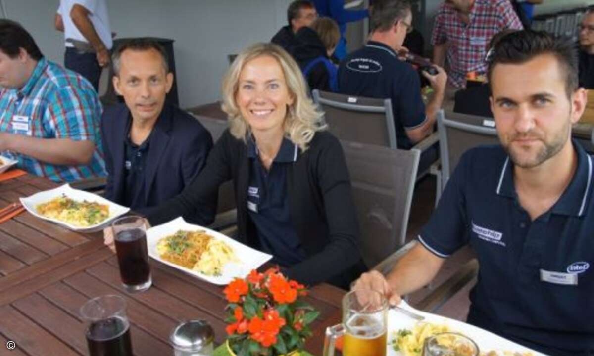 Auch mittags war für gute Verpflegung gesorgt (Foto: CRN)