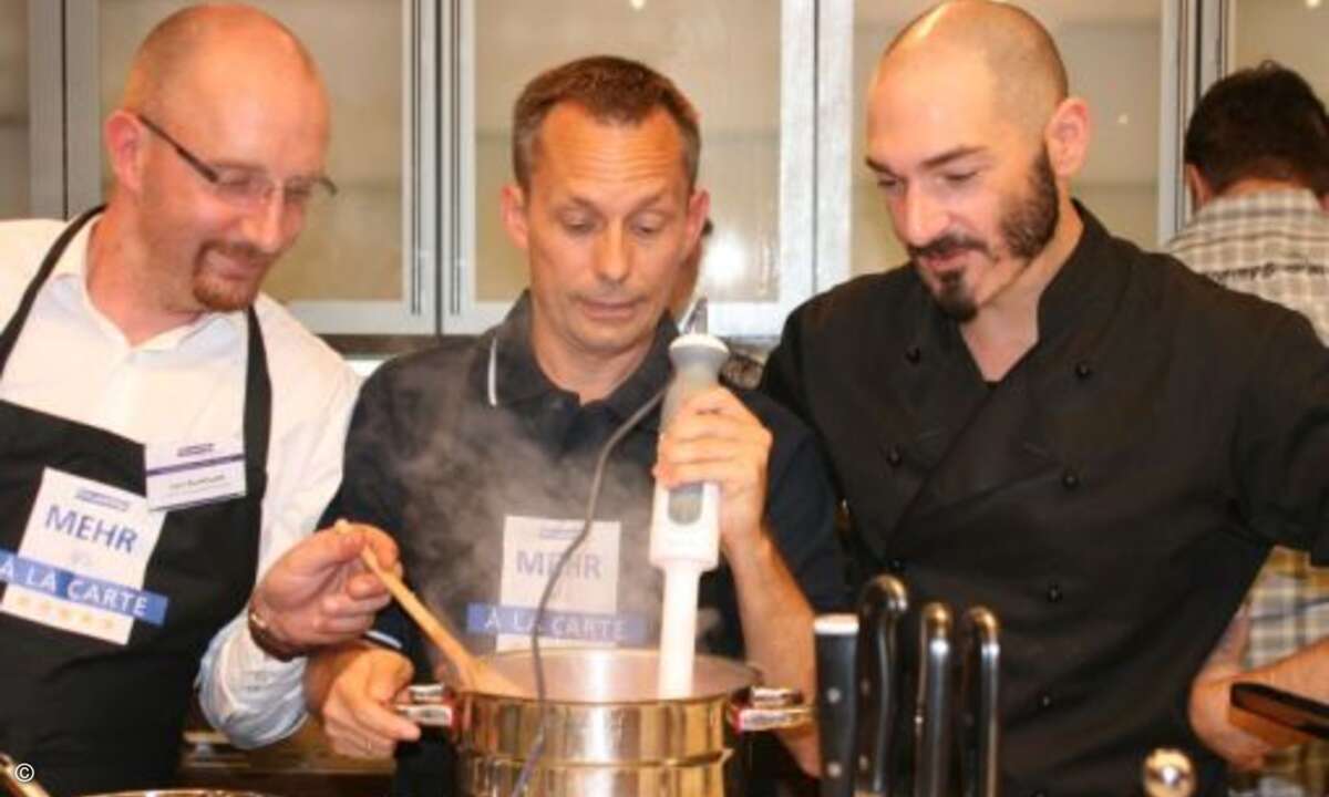 Mit voller Konzentration bei der Sache (Foto: Bluechip)