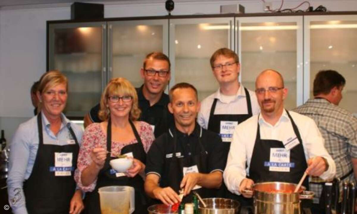 Die Teilnehmer waren mit Spaß bei der Sache (Foto: Bluechip)