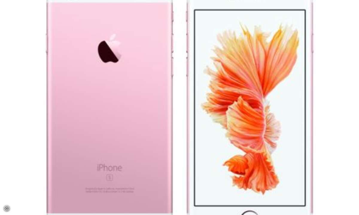 iPhone 6s und iPhone 6s Plus werden in Gold, Silber, Grau und Roségold zu haben sein (Foto: Apple)