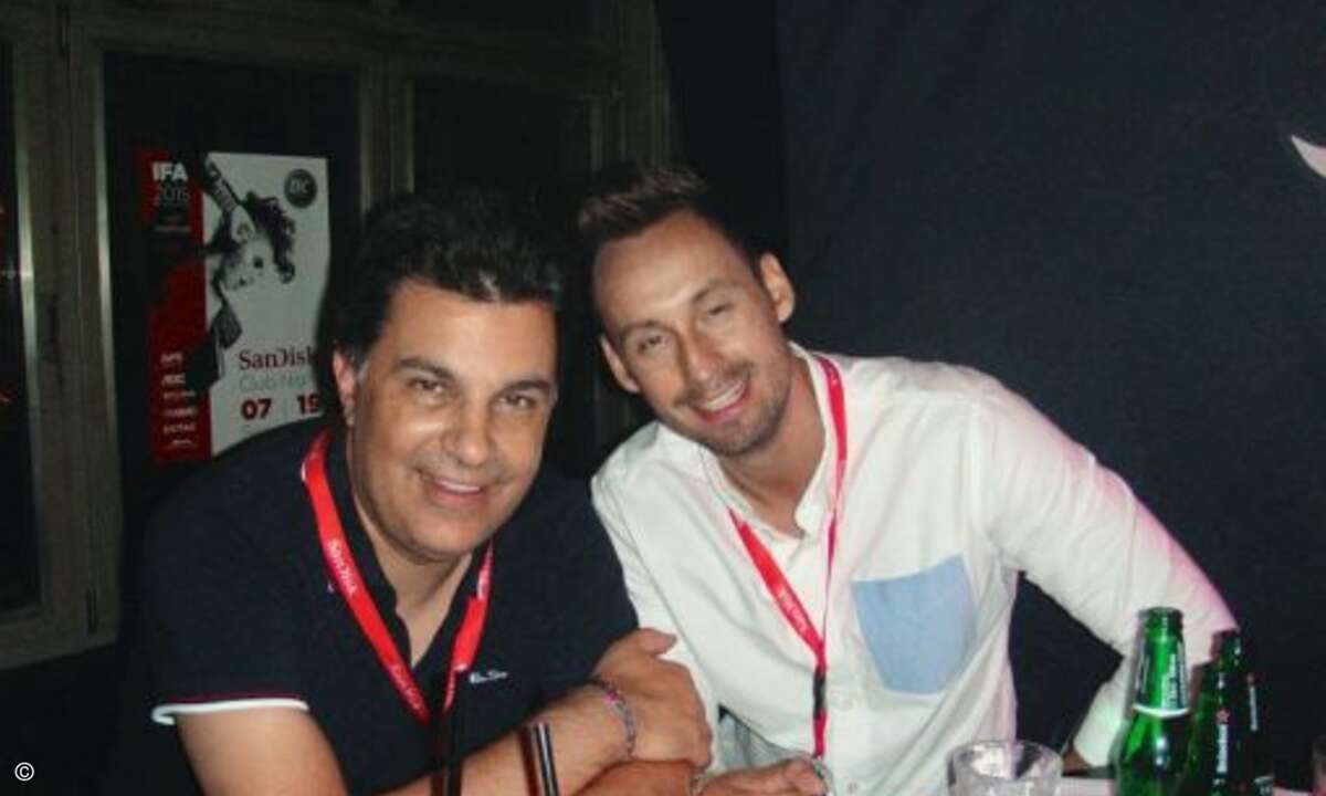 Marco Chillon (Razer)und Christian Berwing (Saturn) (Foto: CRN)