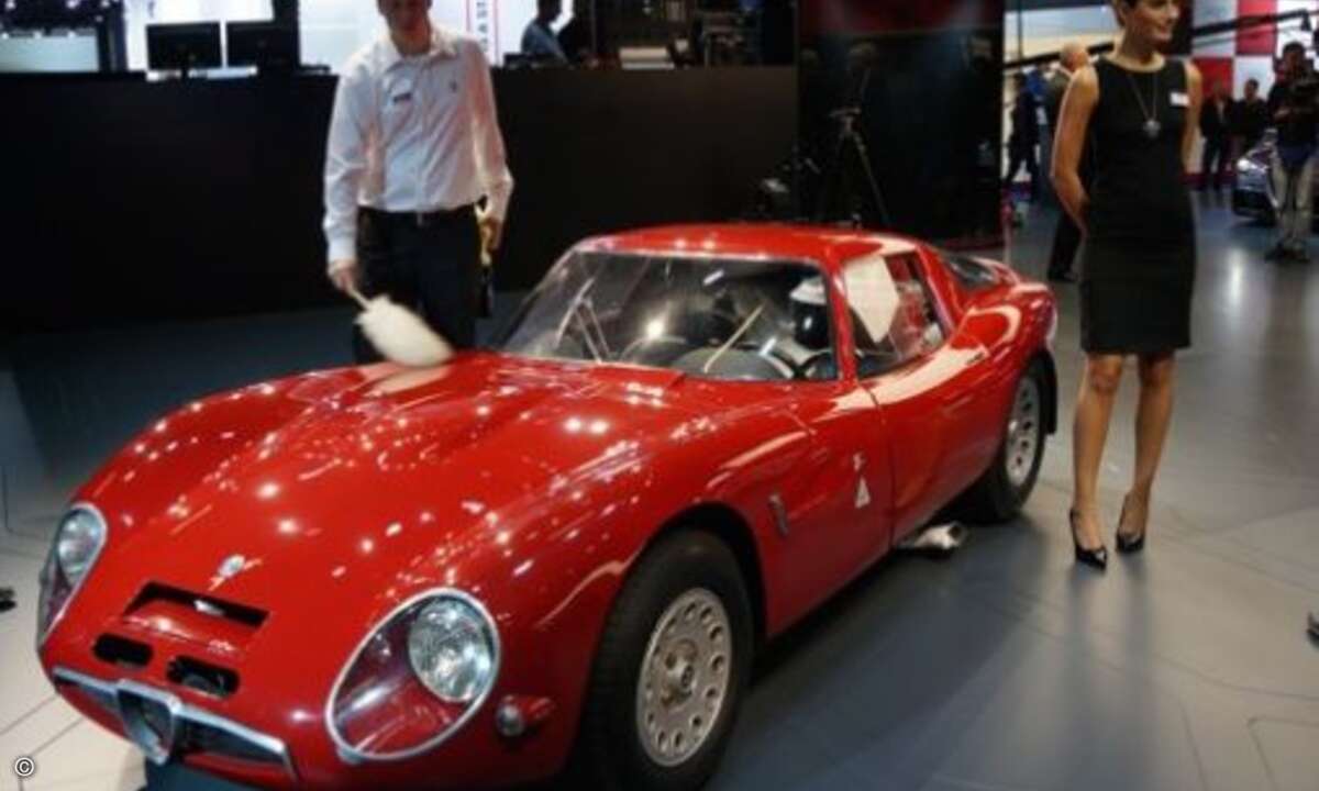 Dieses sportliche Schmuckstück wirkt heute fast schon wie ein Spielzeugauto. (Foto: Folker Lück)