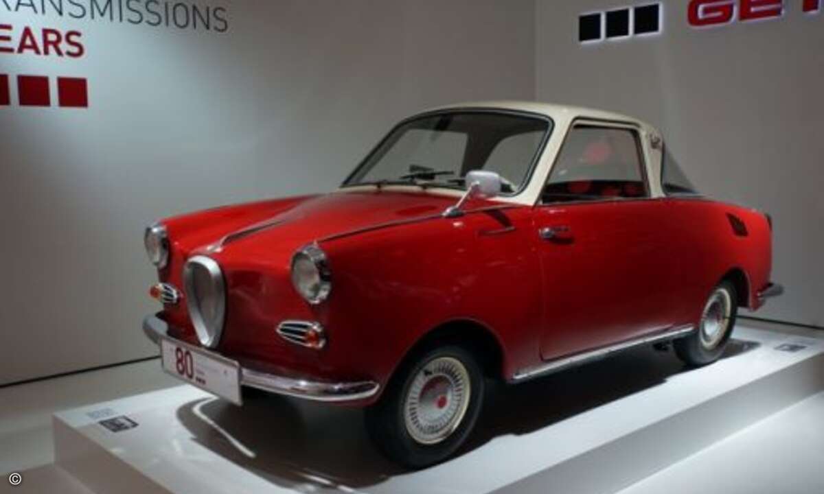 Charmanter Gruß von gestern: Goggomobil. (Foto: Folker Lück)