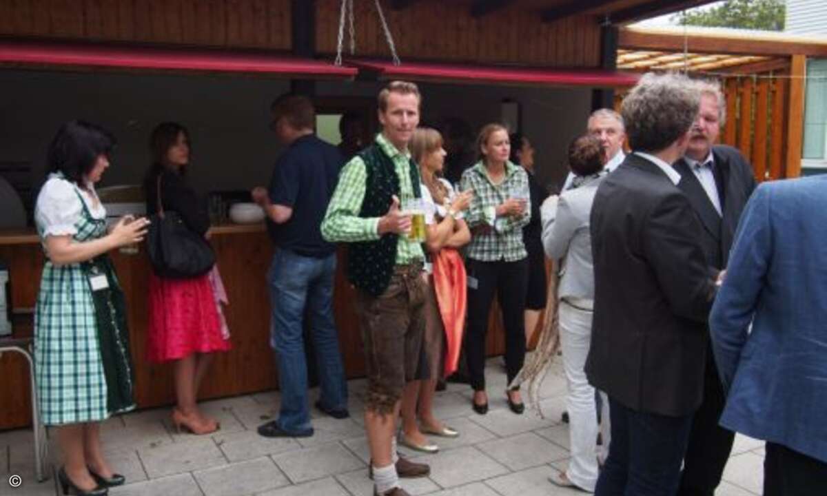 Daumen hoch auch von der funkschau für das gelungene Event (Foto: CRN)