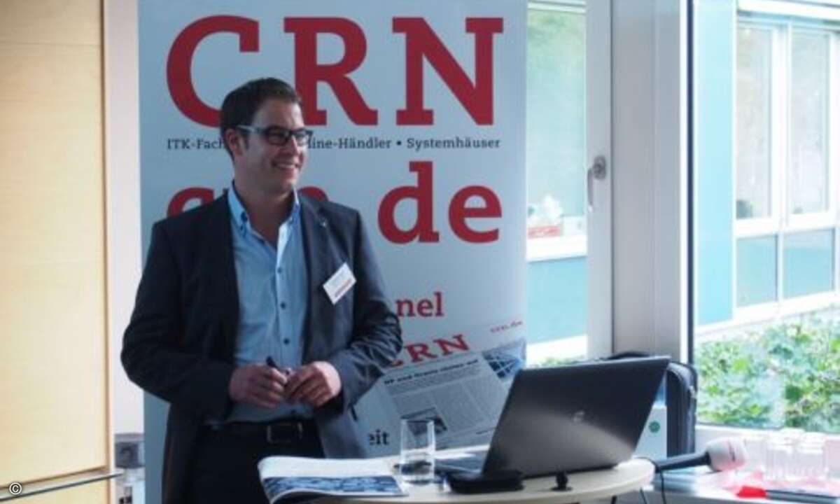 Über eine zukunftssichere Netzinfrastruktur, die als Grundlage für Industrie 4.0 dienen kann, berichtete Daniel Dietz von Scaltel (Foto: CRN)