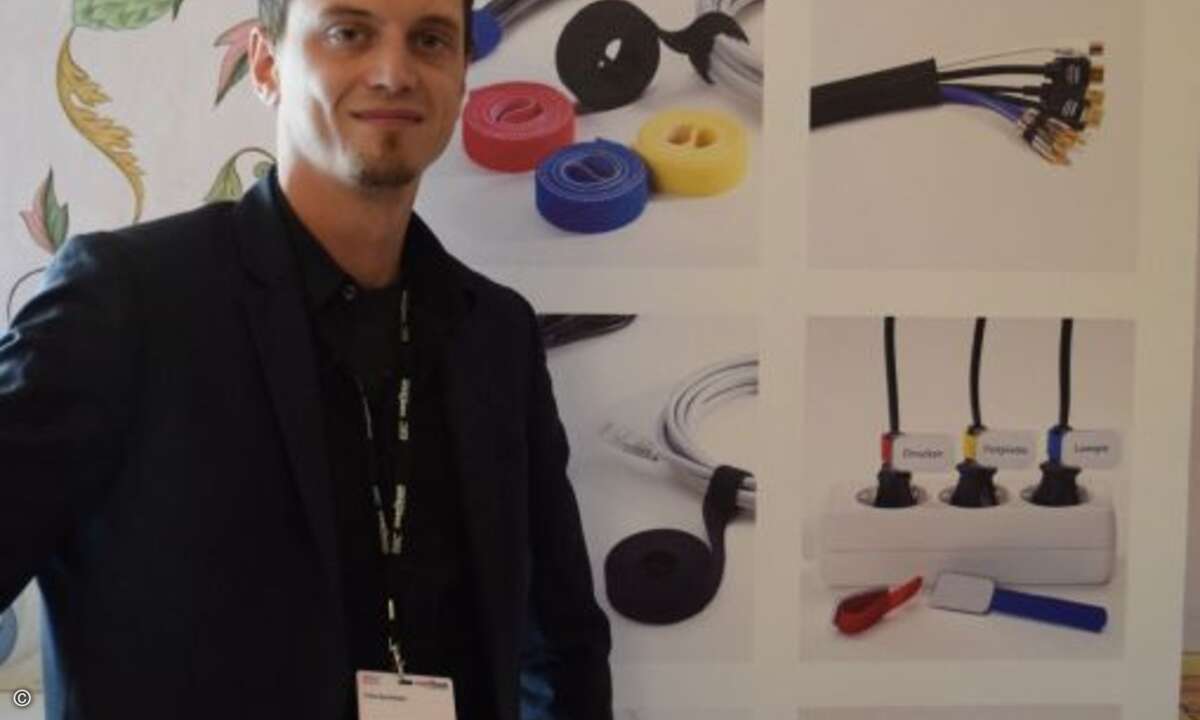 Und 2016 wird es bei Comteam erst richtig besinnlich: Meditatives Kabelschnüren mit Experte Felix Bechmann von Label The Cabel. Wir freuen uns darauf! (Foto: CRN)