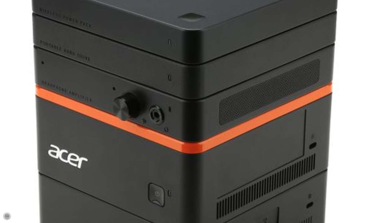 Acers »Revo Build Mini-PC« ist modular aufgebaut (Foto: Acer)