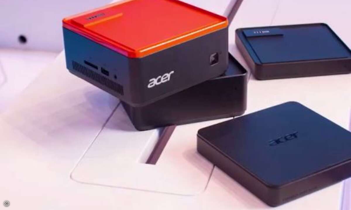 Durch das clevere Baukastenprinzip kann der Mini-Rechner auch spontan an neue Aufgaben angepasst werden (Foto: Acer)