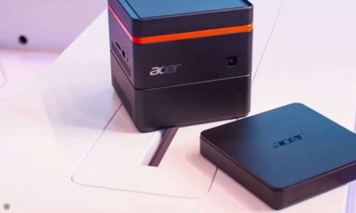 Die meisten Komponenten können auch einzeln oder in Zusammenarbeit mit anderen Rechnern genutzt werden (Foto: Acer)