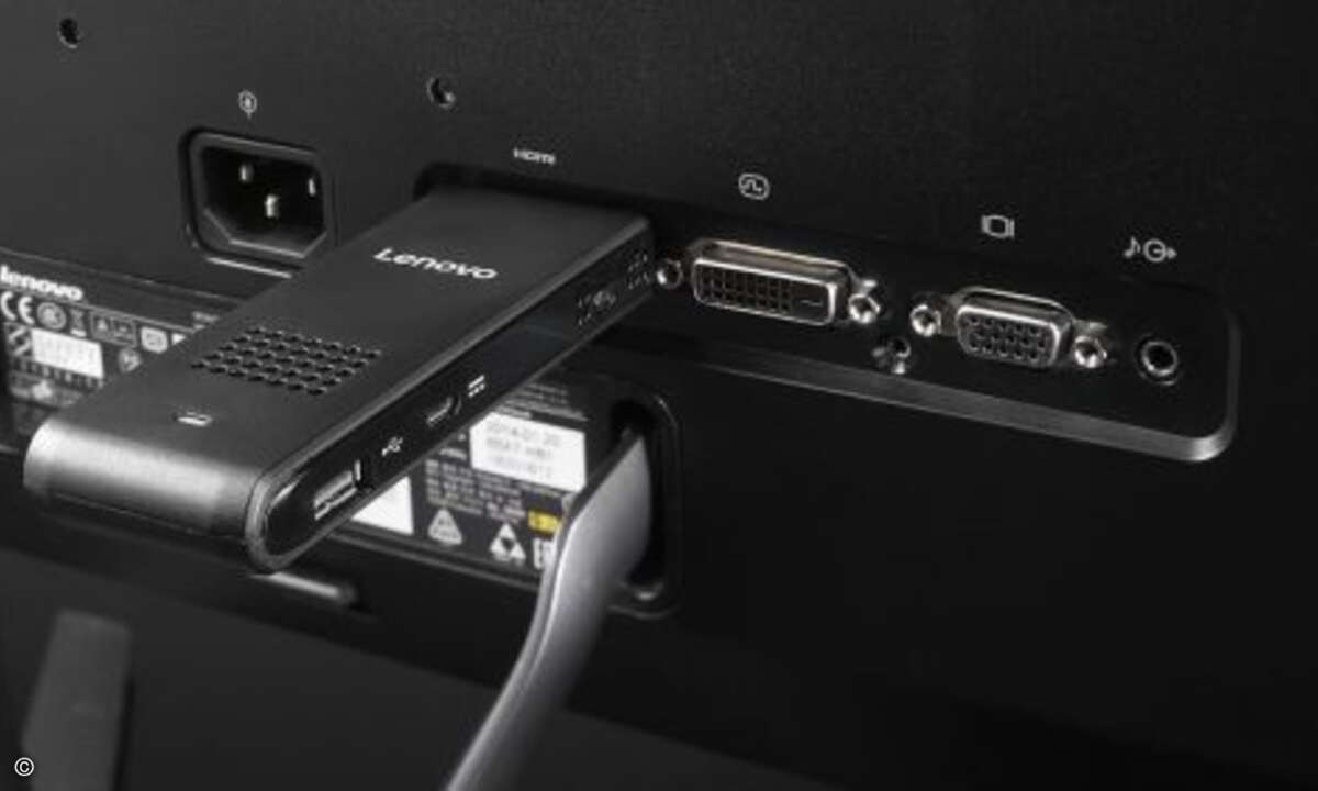 »Lenovo ideacentre Stick 300« (Foto: Lenovo)