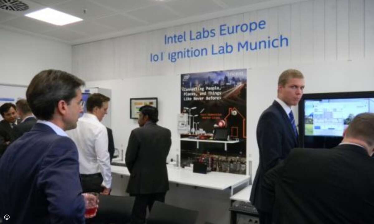 Partnerunternehmen zeigen dort marktreife IoT-Lösungen für die Bereiche Energie, Industrie und Smart Home (Bild: Intel)
