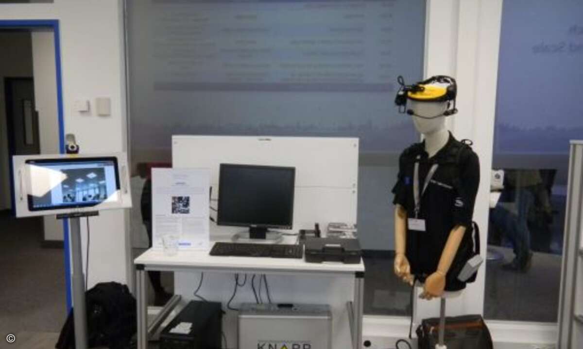 Knapp hat eine Wearable Services-Lösung für Servicetechniker entwickelt (Bild: CRN)