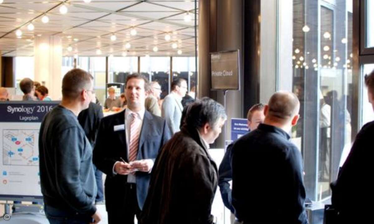 Großes Interesse bei den Partnern. (Foto: Synology)