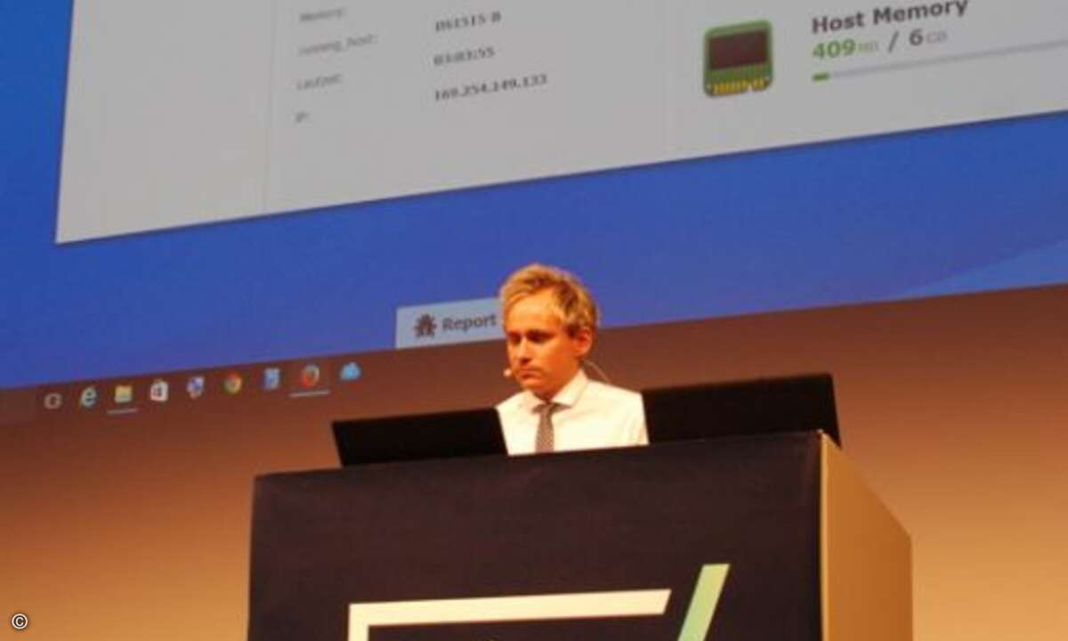 Interessante Präsentationen ...(Foto: Synology)