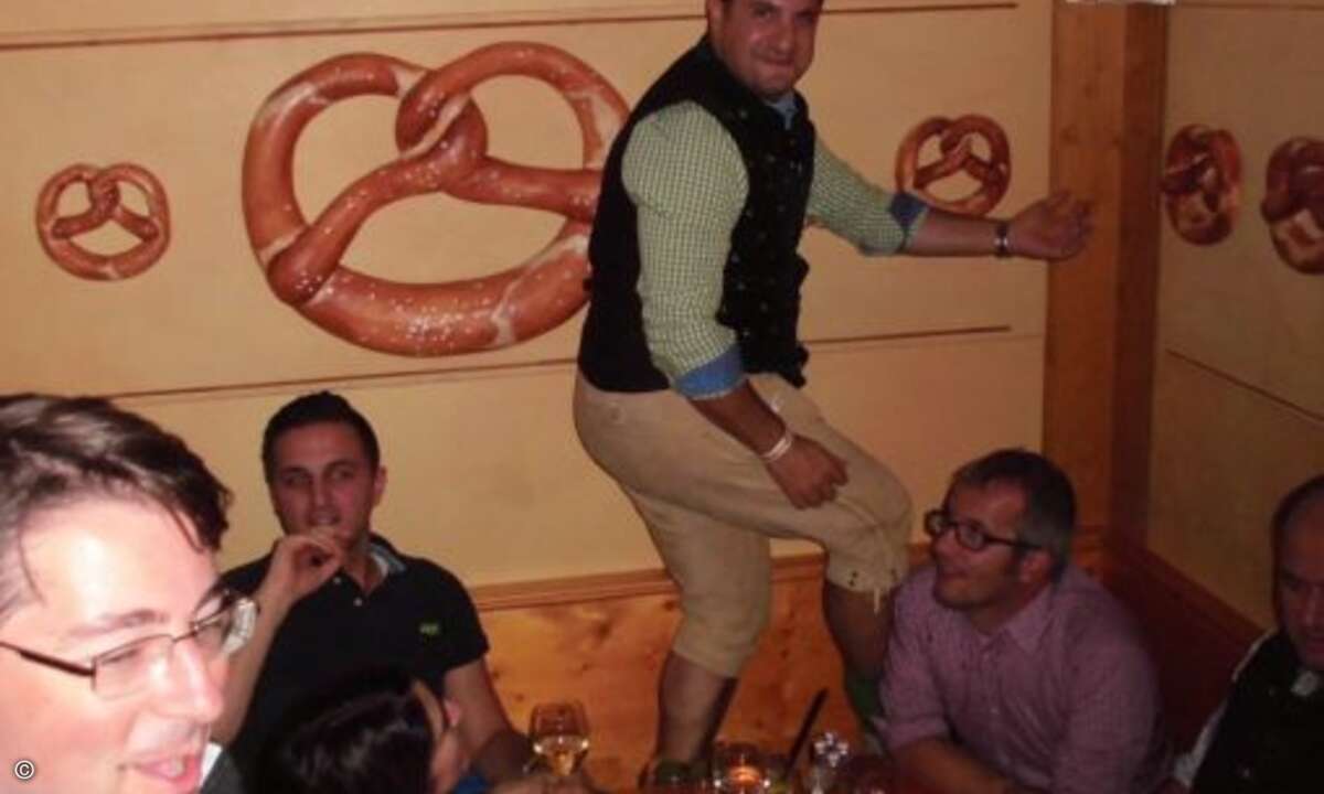 Mei is das ne schöne Lederhosn (Foto: CRN)
