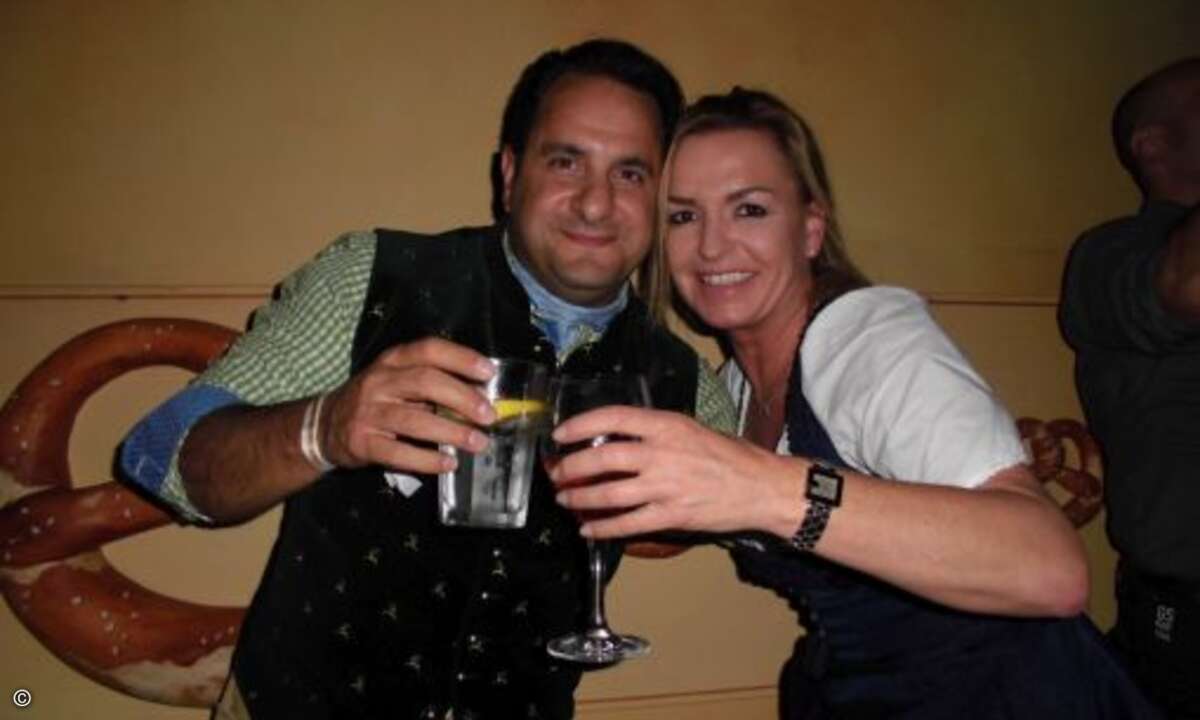 Reza Ghafouri (Crocodial IT-Security) und Carolin Schlüter (Foto: CRN)