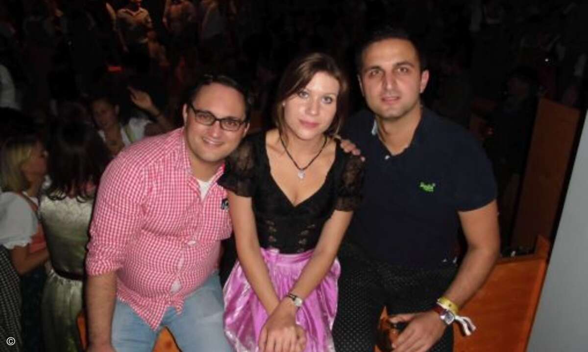 Kurzes Tanzpäuschen mit Kevin Bock, Sandra Huber und Özkan Topal(Foto: CRN)