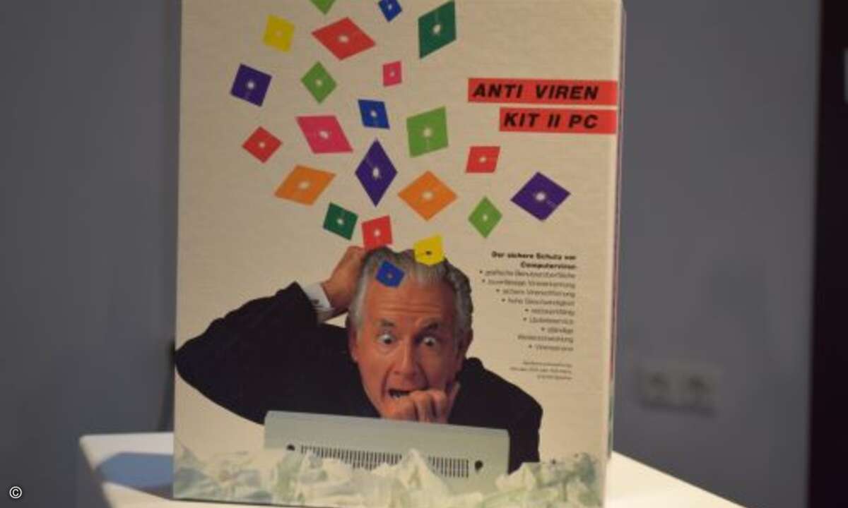 Das erste Anti-Virus-Kit 1987 erhielt 1990 erstmals eine grafische Benutzeroberfläche.