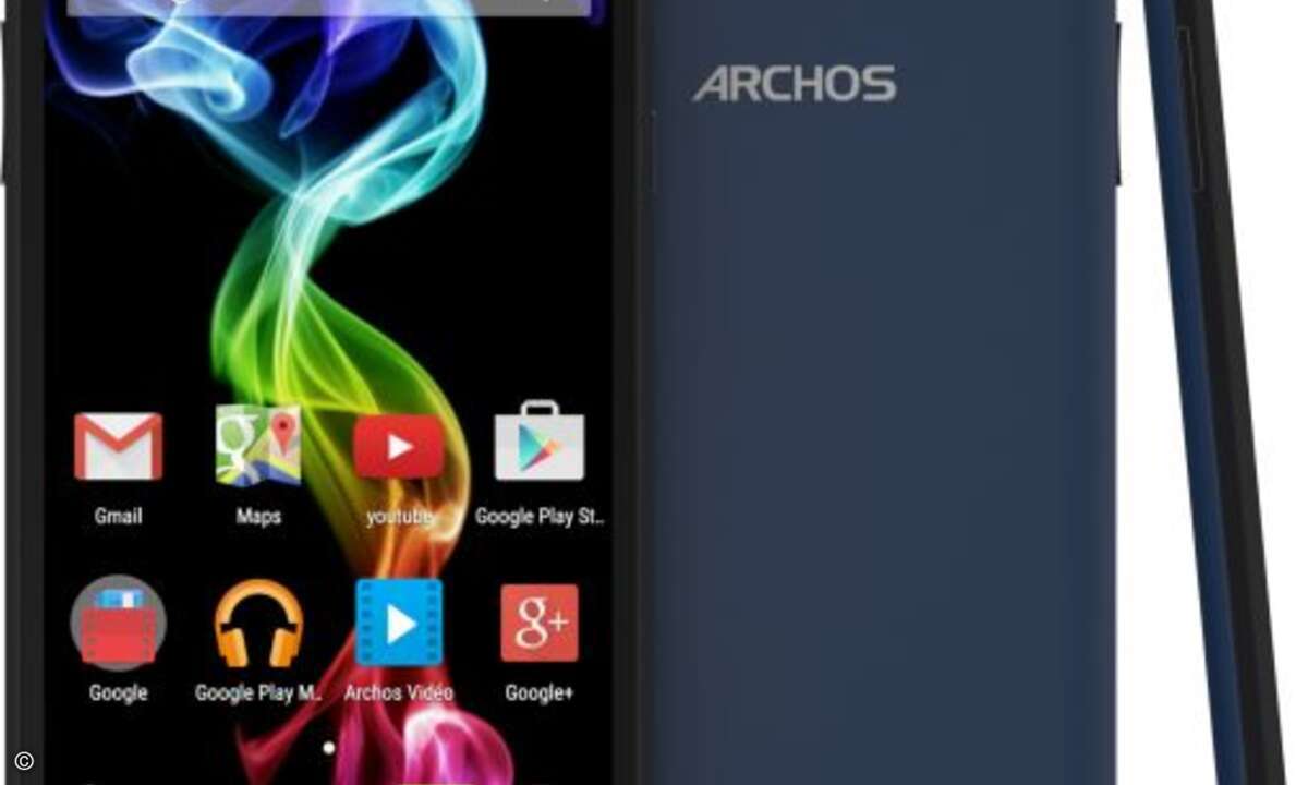 Das Archos 55 Platinum bietet ein solides 5,5 Zoll-Smartphone für Einsteiger und Sparfüchse (Foto: Archos)