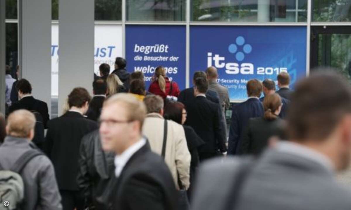 Die it-sa hat sich als jährlicher Treffpunkt der Security-Branche etabliert (Foto: NürnbergMesse/Thomas Geiger)