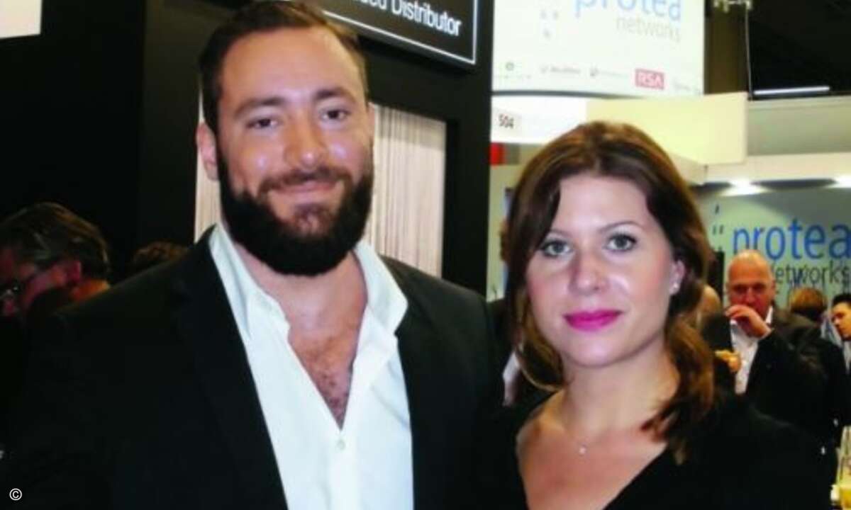 Niels Leibküchler (Wick Hill) zusammen mit Sandra Huber (CRN) (Foto: CRN)