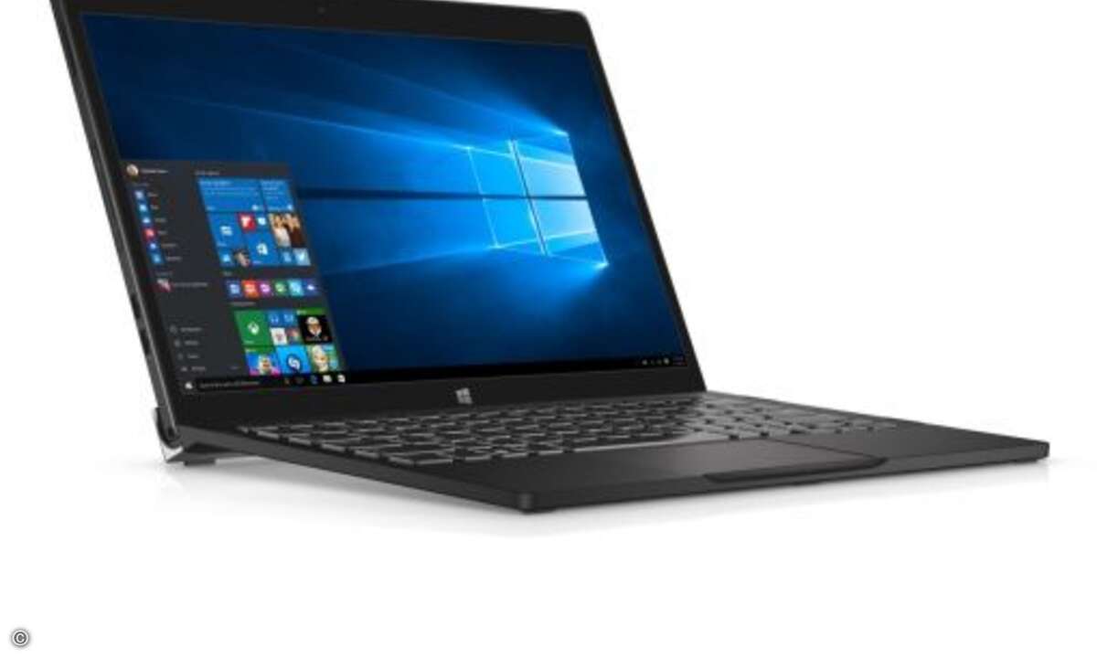 »Dell XPS 12« wird standardmäßig mit einem Keyboard-Dock ausgeliefert (Bild: Dell)