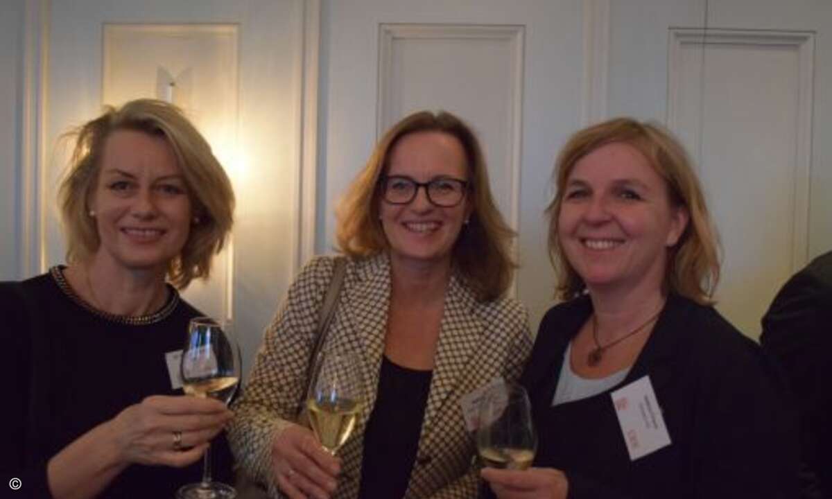 Michaela Wurm (CRN), Katrin Bulla (ENO) und Sabine Frisch (Herweck)(Foto: CRN)