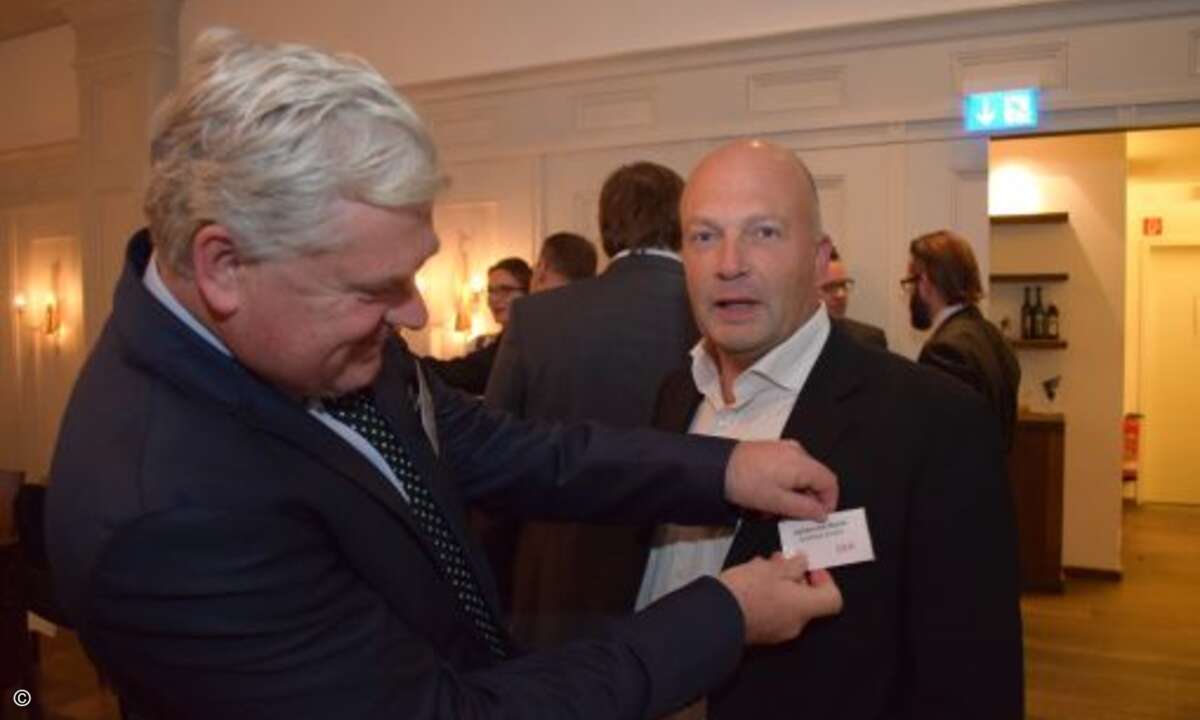 Martin Fryba und Johannes Borm von Comline(Foto: CRN)