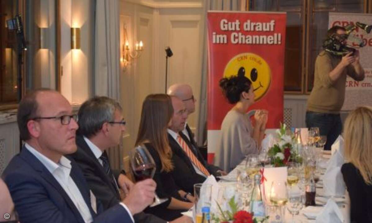 Die Distributoren verfolgten gespannt die Präsentation der Ergebnisse(Foto: CRN)