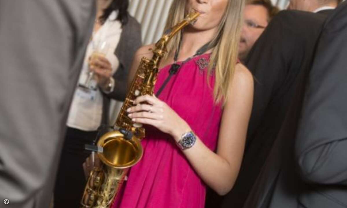 Für musikalische Untermalung war natürlich auch gesorgt (Foto: EMC)