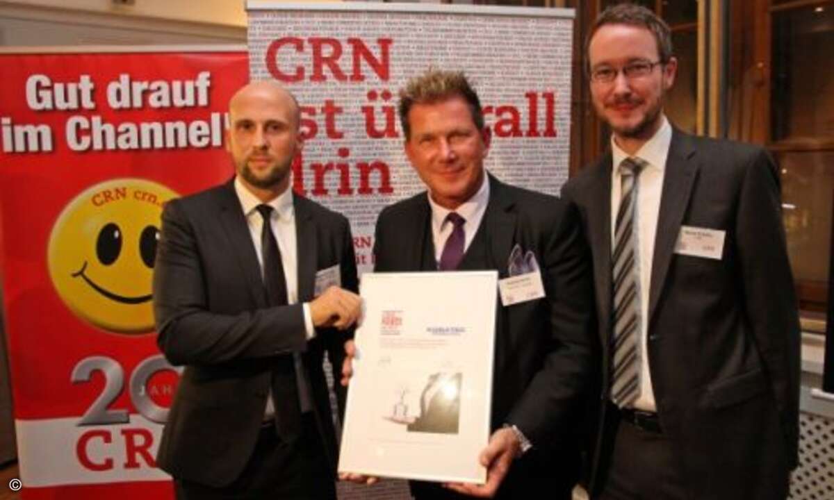 Kostaec - Note 2,11
Maximilian Fritz (links) und Andreas Sander von Kosatec (Bild: CRN)