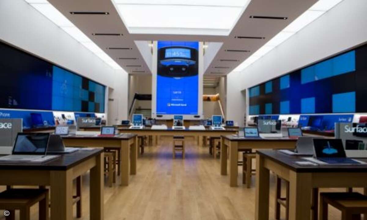 Windows 10 spielt derzeit im Microsoft-Laden eine zentrale Rolle