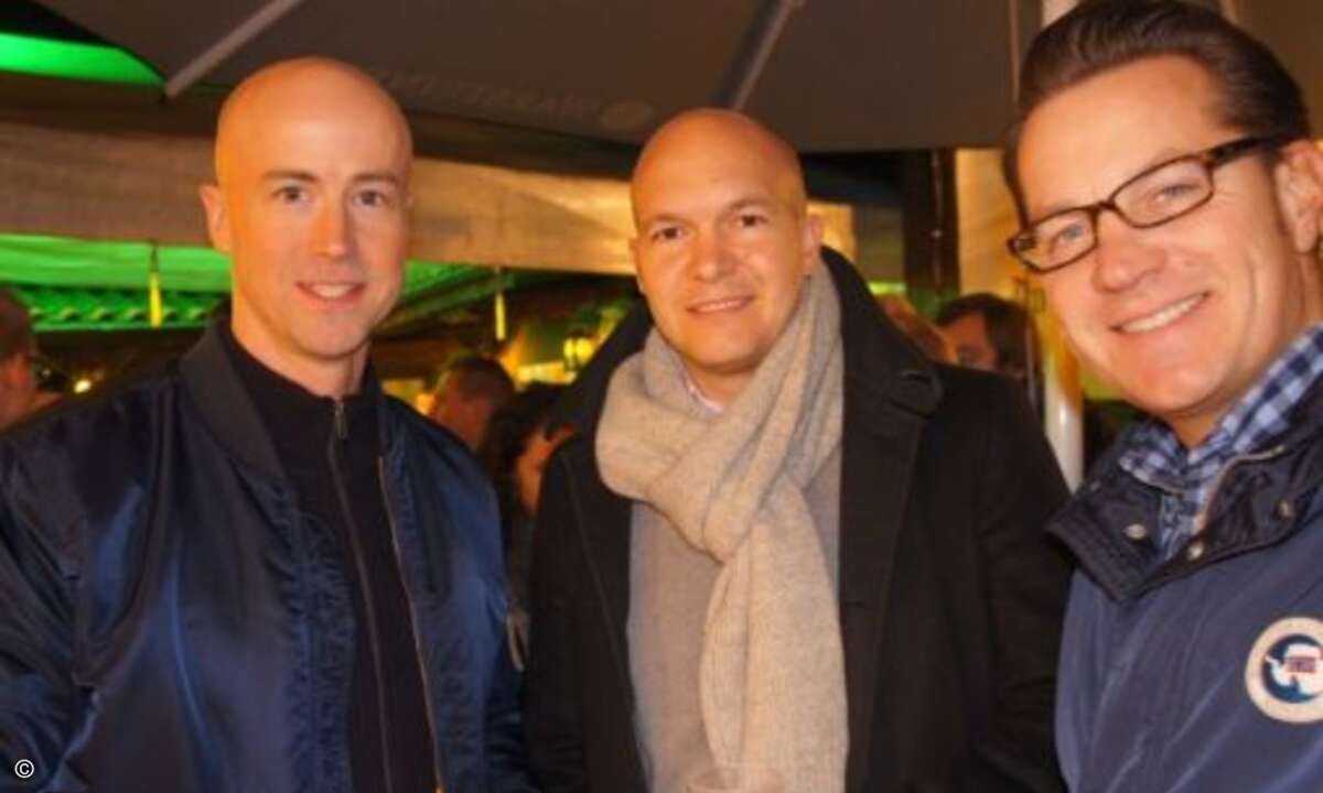 Matthäus Hose (CRN), Stefan Klinglmair und Marc Adelberg (CRN) (Bild: CRN)