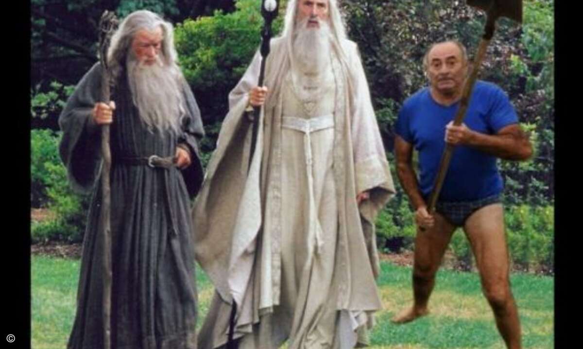 Der Herr der Schlüpfer (Foto: Screenshot - Twitter.com)