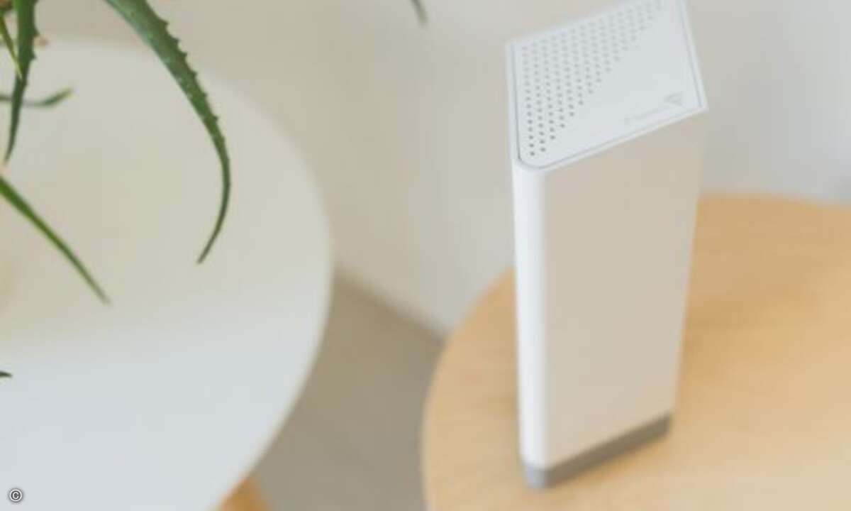 Die schicke Optik soll dafür sorgen, dass »Sense« nicht wie viele Router unter dem Schreibtisch versteckt wird (Foto: F-Secure)